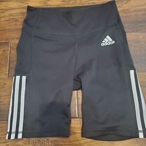 Adidas biker shorts, size small